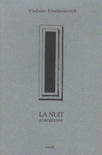 La nuit européenne book