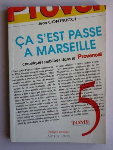Ça s'est passé à Marseille, tome 5 book