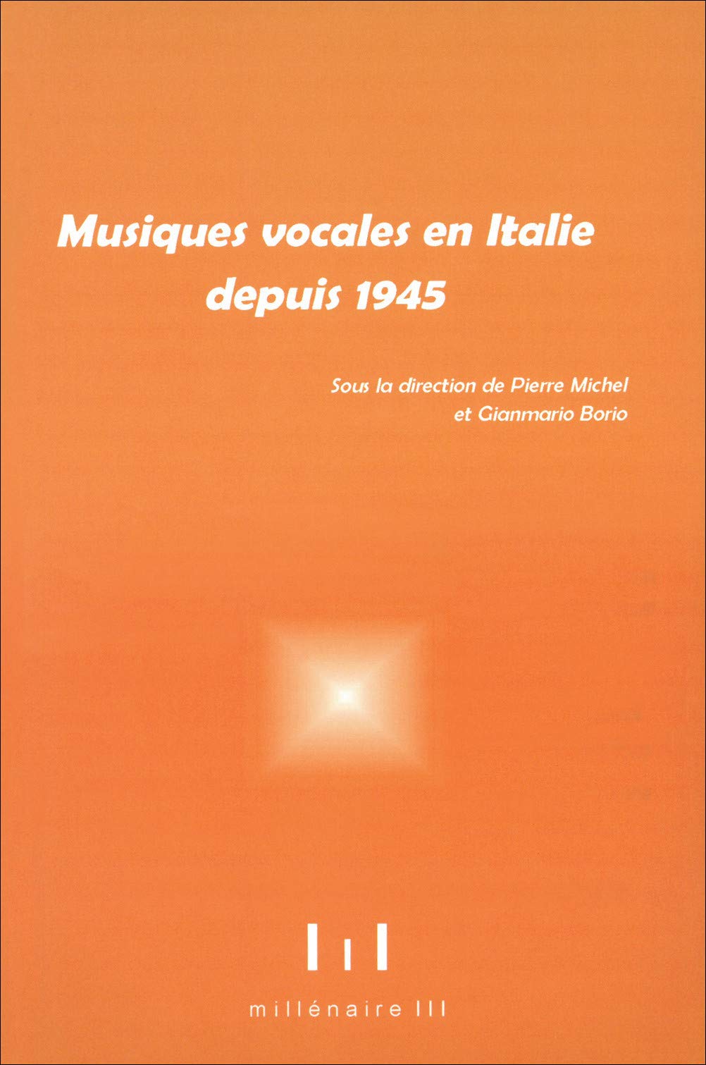 Musique Vocales en Italie Depuis 1945 Books