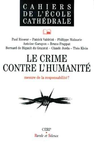 Crime contre l'humanite 33 book