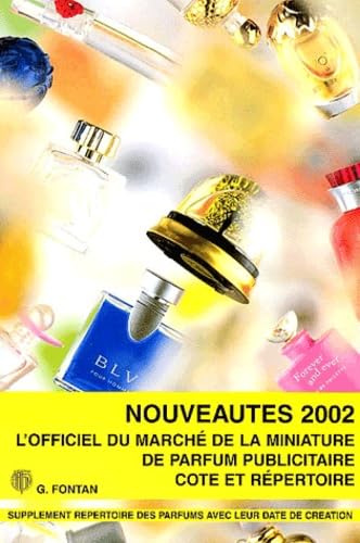 Cote des échantillons et parfums 2002 book