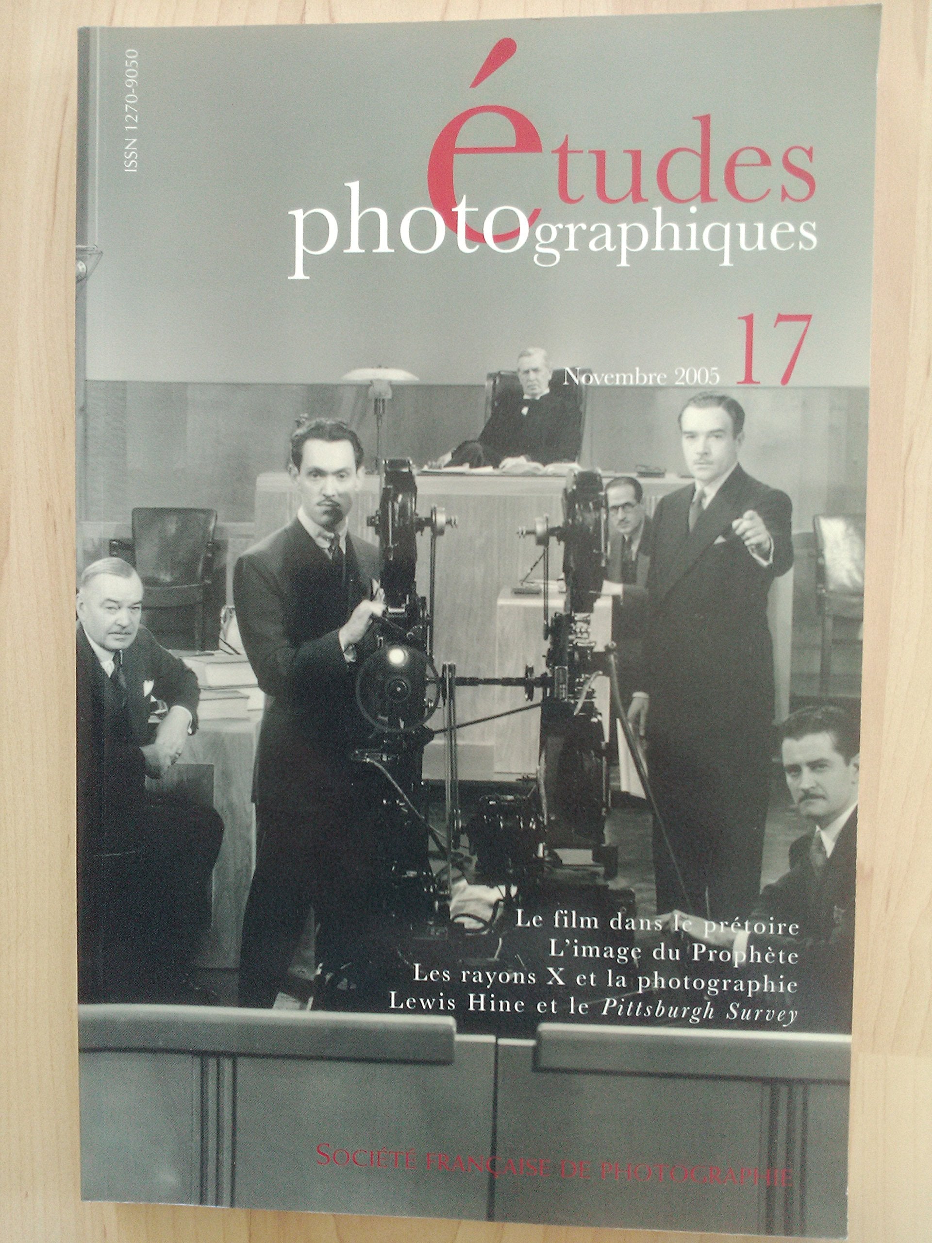 études photographiques - numéro 17 book
