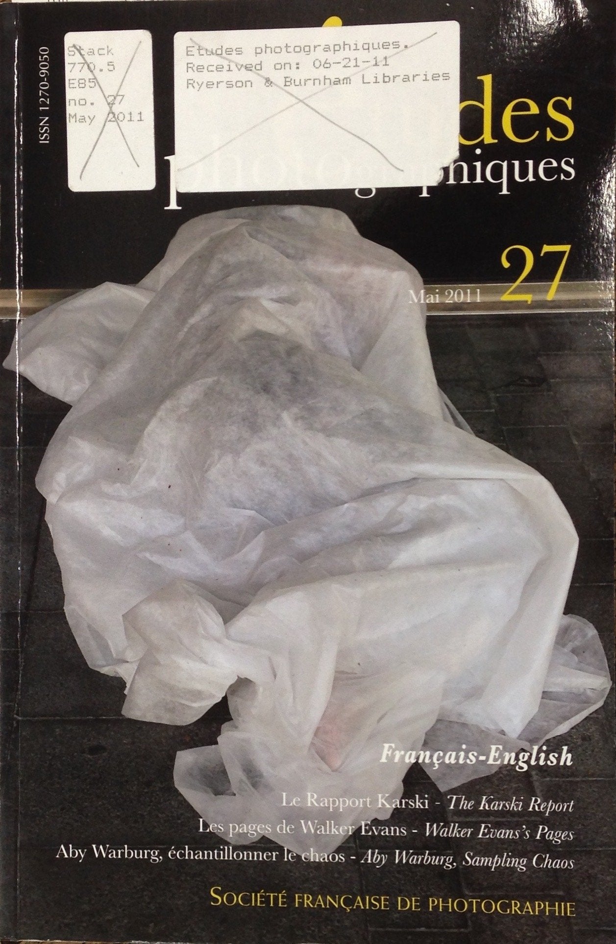 Etudes Photographiques.27 mai 2011 book
