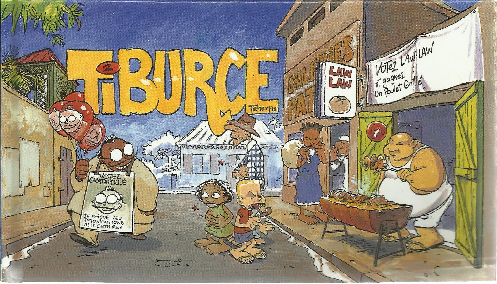 Tiburce t2 - votez law-law ! book