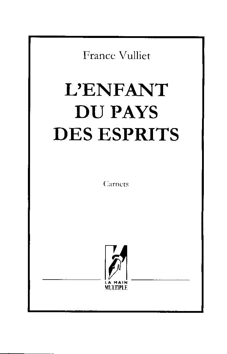 L'enfant du pays des esprits book