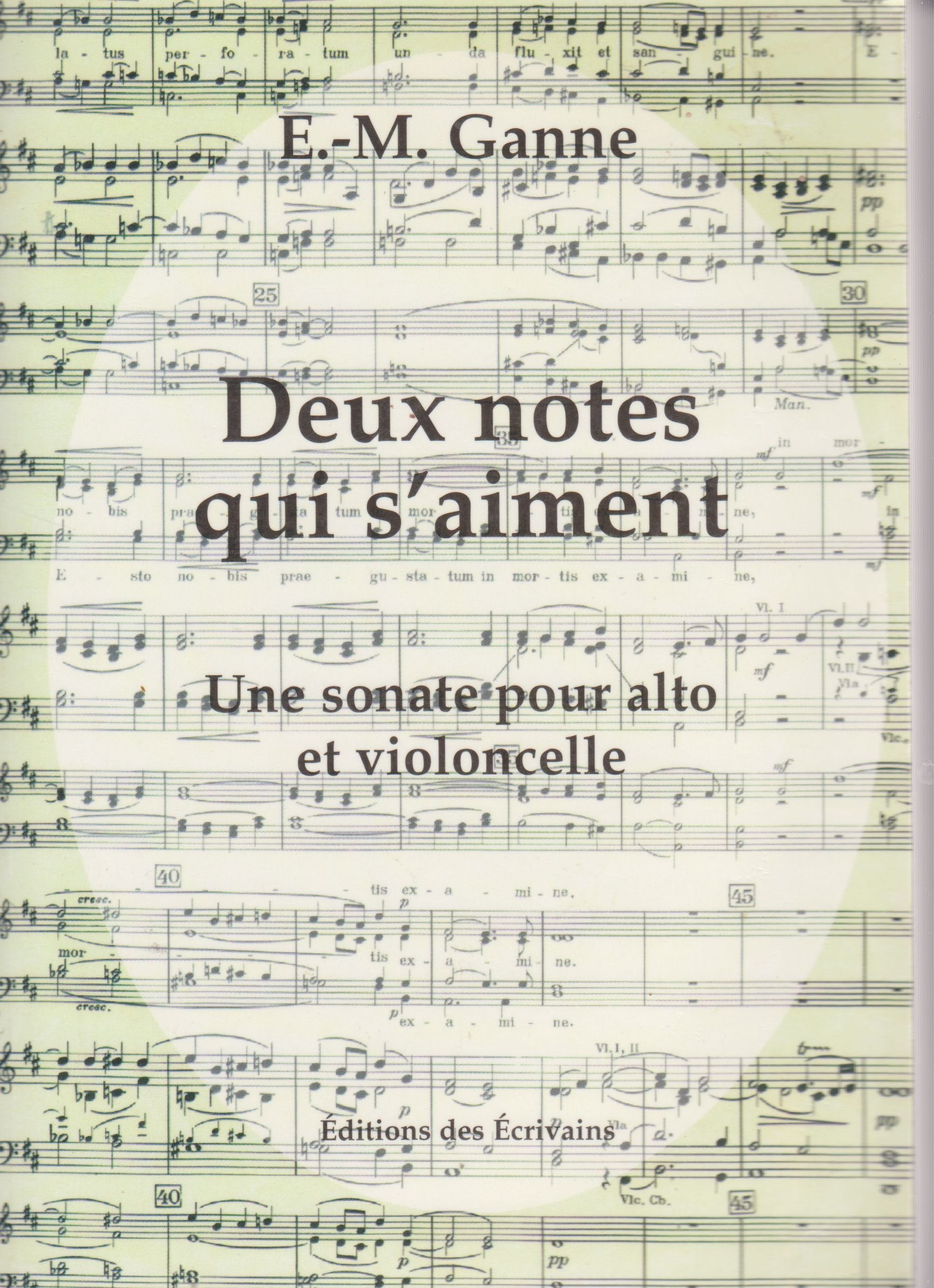 Deux notes qui s'aiment : Une sonate pour alto et violoncelle Books