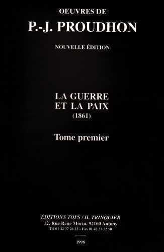 La Guerre et la Paix. : Tome 1 book
