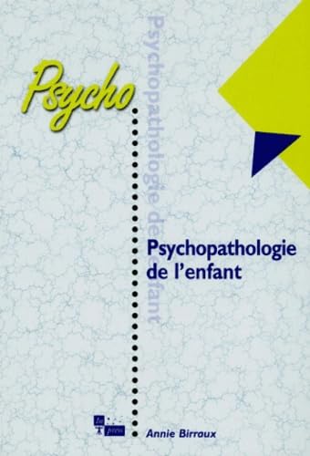 Psychopathologie de l'enfant Psychology