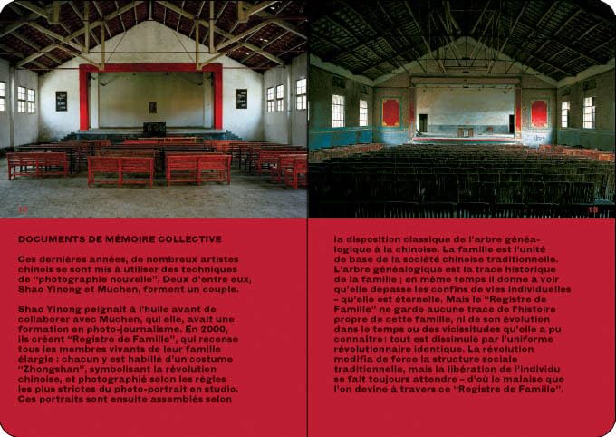 SHAO YINONG ET MU CHEN photographes (carnets de la créaction) book