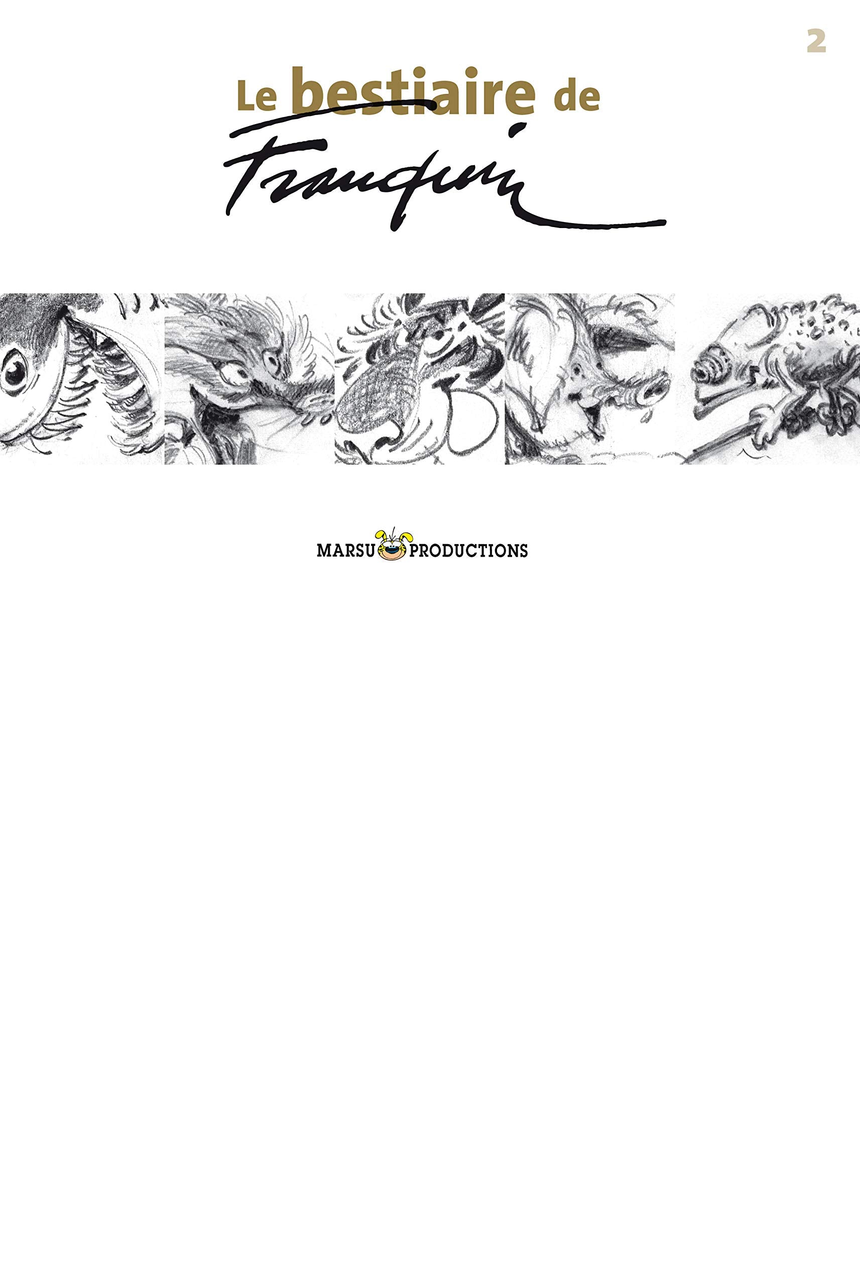 LE BESTIAIRE DE FRANQUIN RECUEIL T2: Tome 2 Manga