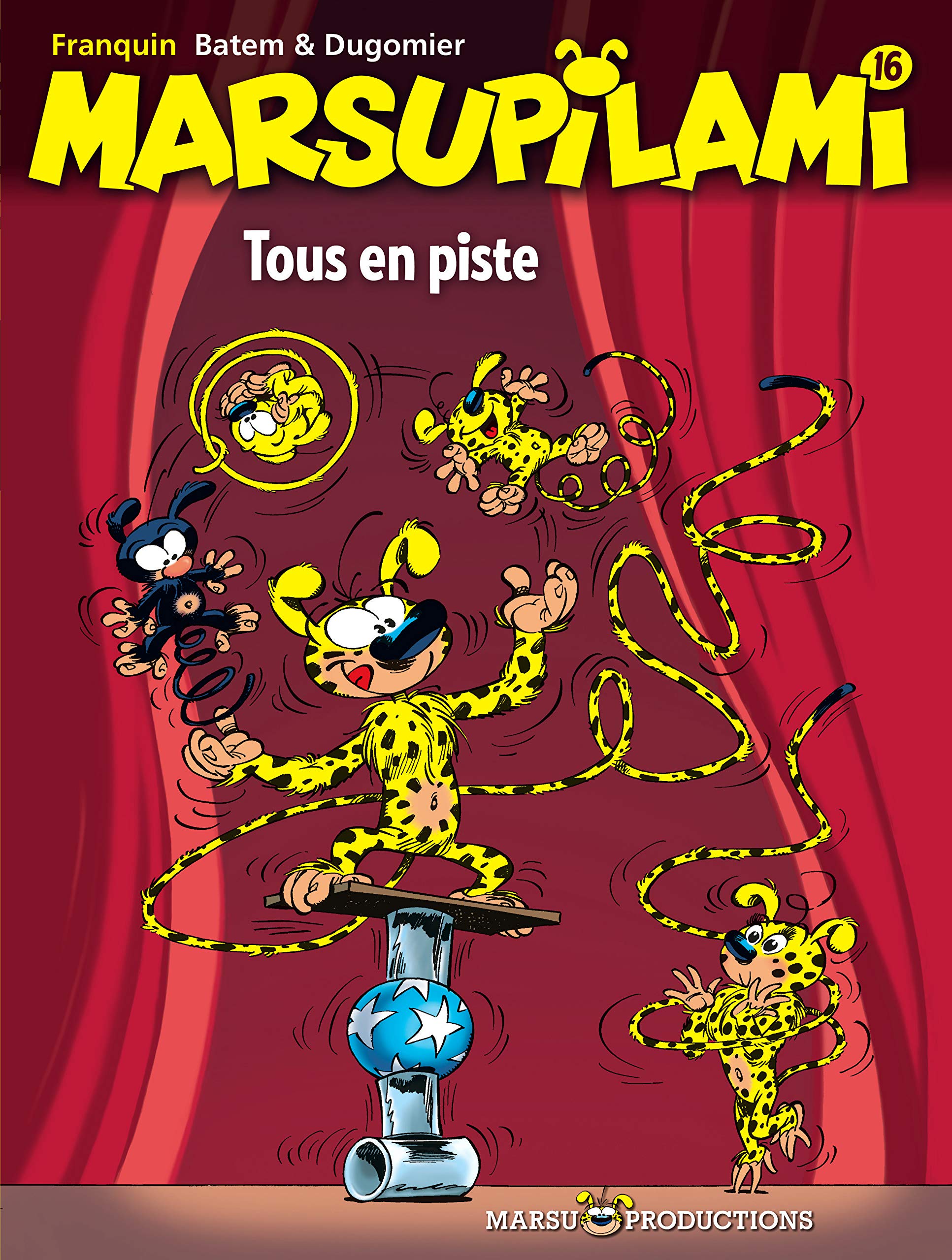 Marsupilami, tome 16 : Tous en piste Manga