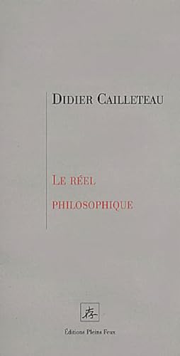 Le réel philosophique, tome 1 Books