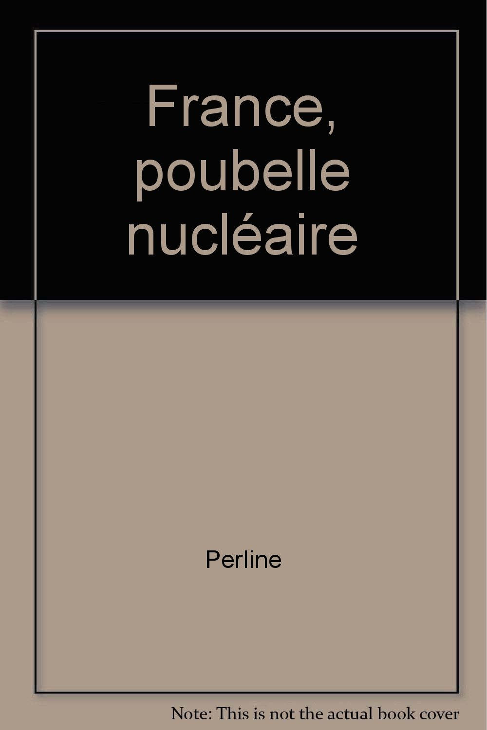 France, poubelle nucléaire book