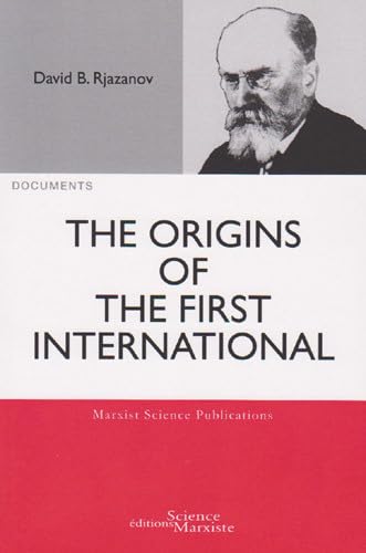 The Origins of the First International book