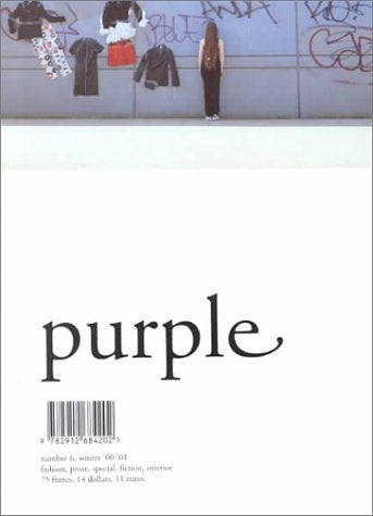 Purple: No 6 Winter 00, 01 Film, Art & Culture