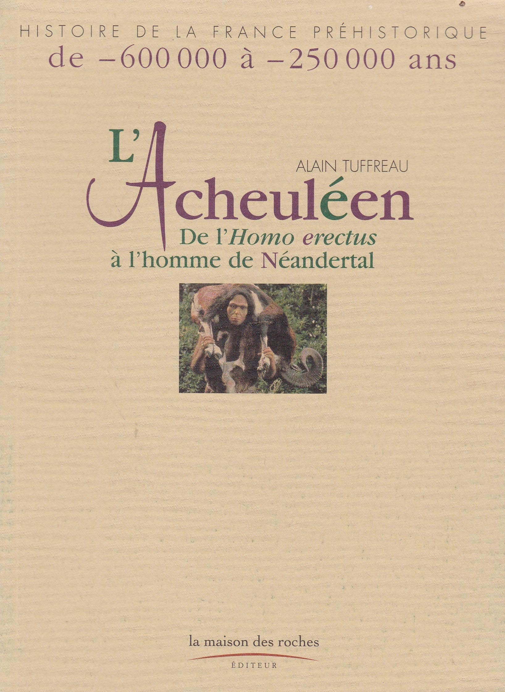 L'Acheuléen : De l'Homo erectus à l'homme de Néandertal Books