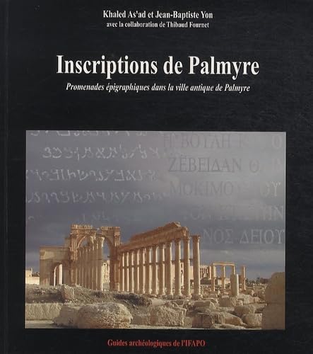 Inscriptions de Palmyre: Promenades épigraphiques dans la ville antique de Palmyre book