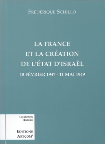 La France et la creation de l'etat d'Israël book