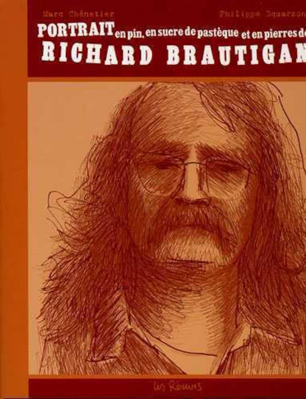 Portrait en pin, en sucre de pastèque et en pierres, de Richard Brautigan book