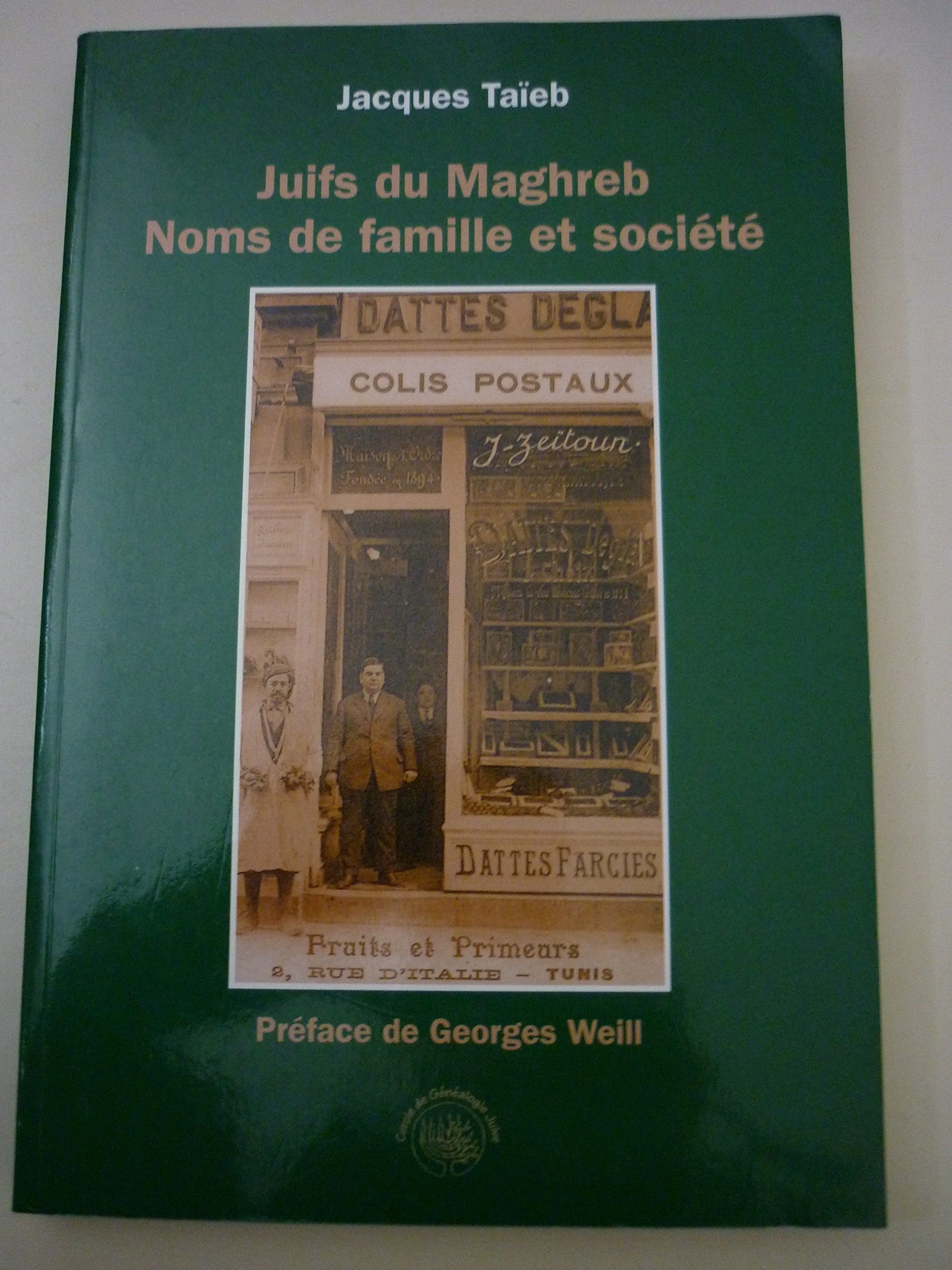 Juifs du Maghreb: nom de famille et société book