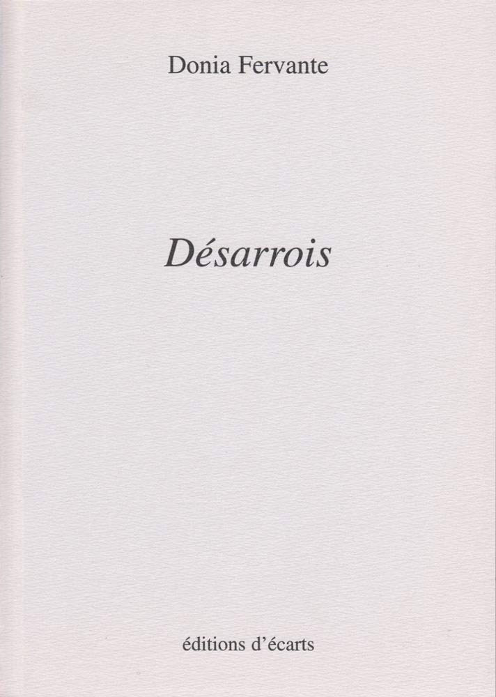 Désarrois book