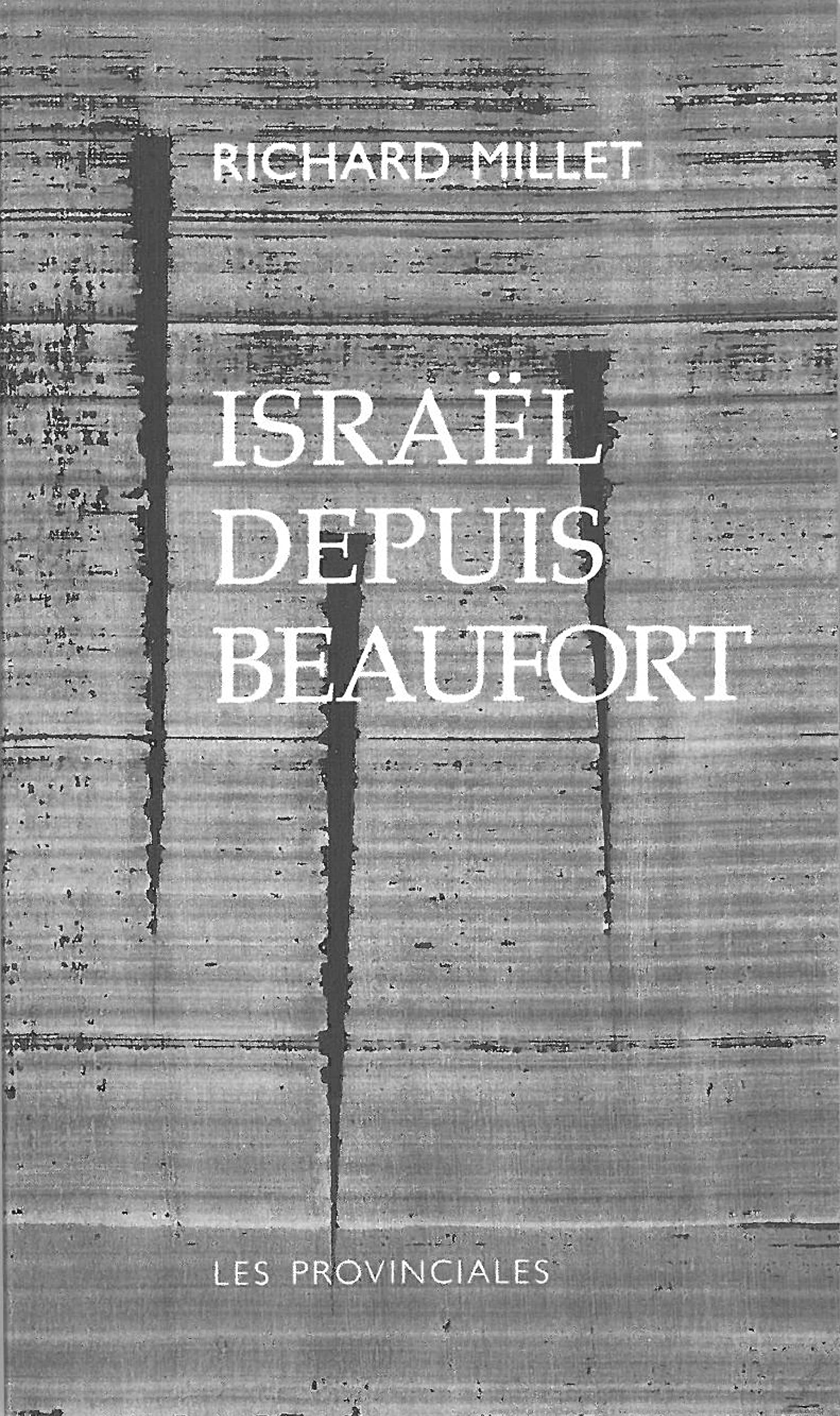 Israël depuis Beaufort book
