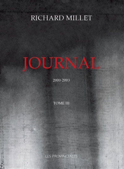 Product Image: Journal. Vol. 3. 2000-2003