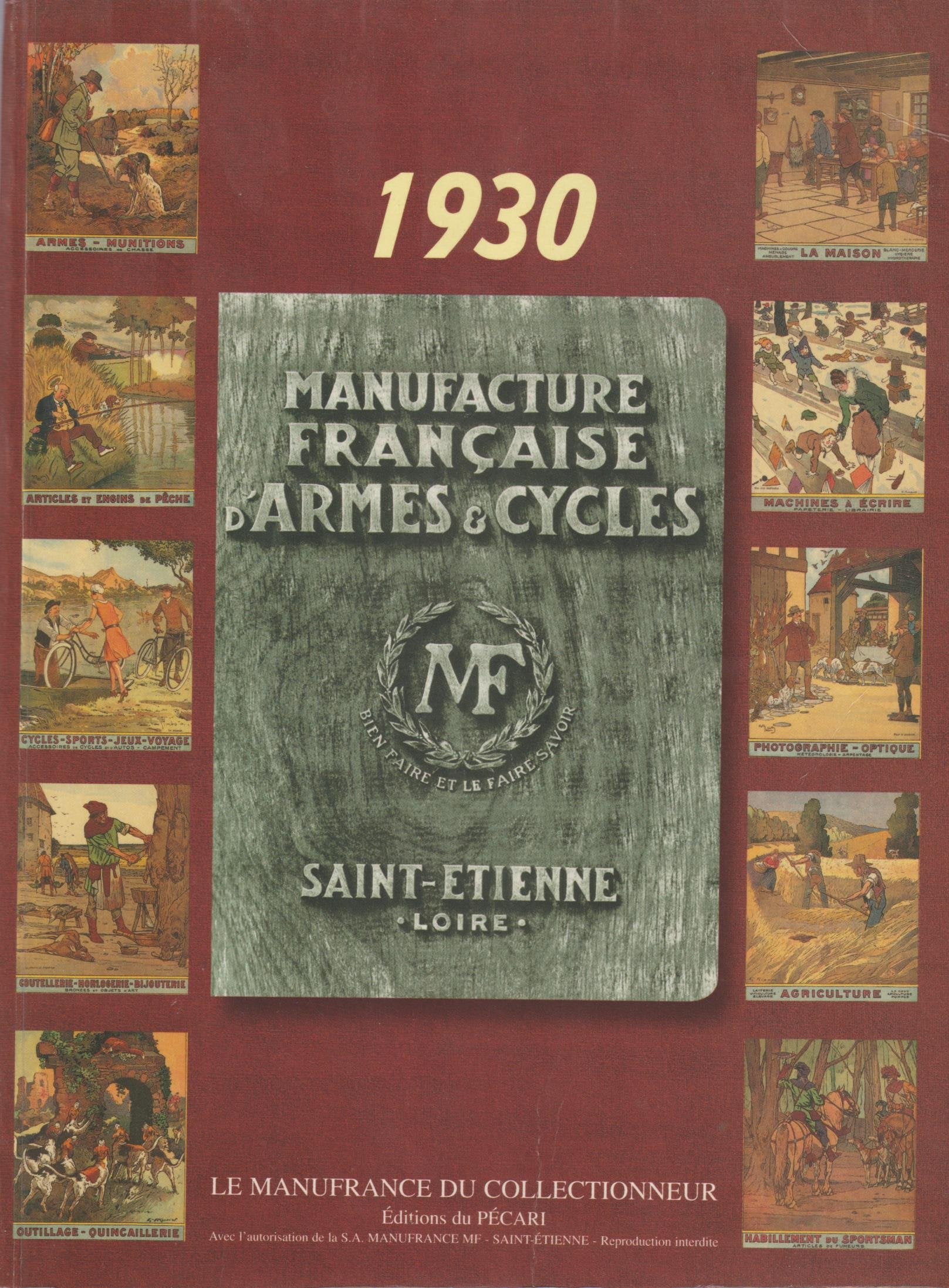 1930 manufacture francaise d'armes et cycles book