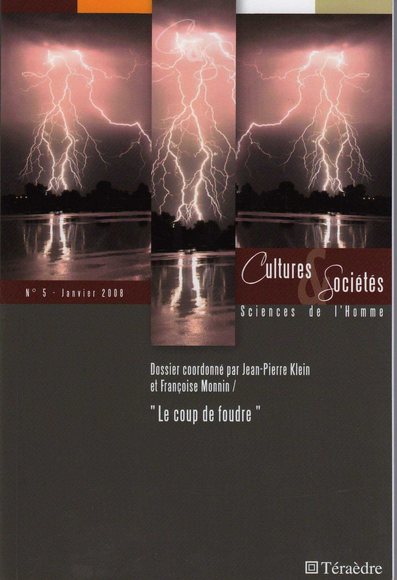 Cultures & Sociétés, N° 5 : Le coup de foudre book