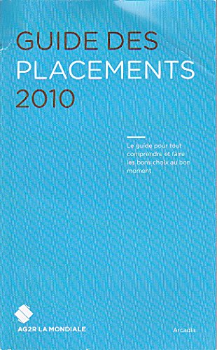 Guide des placements 2010 Books