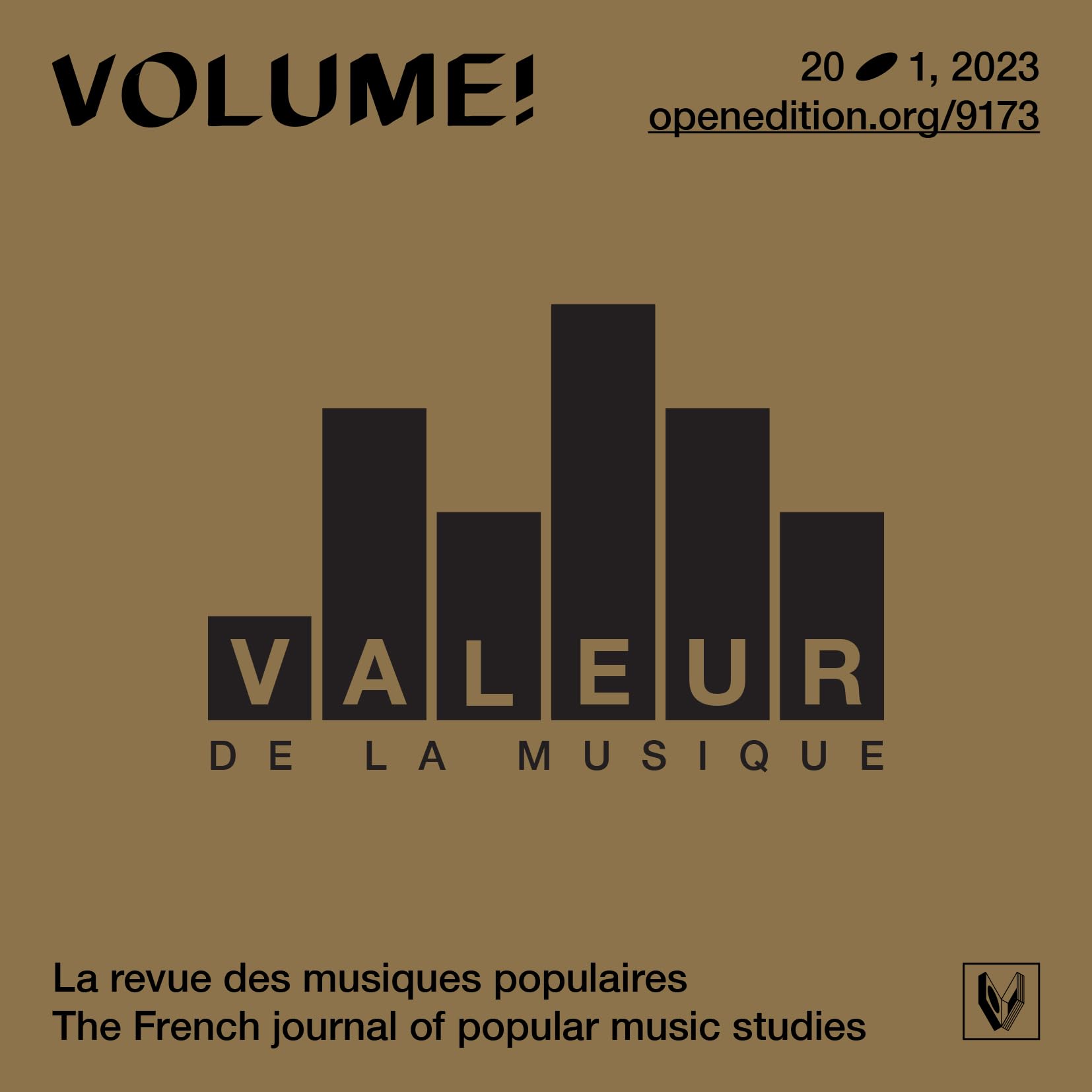 Volume ! n° 20-1: La valeur de la musique Arts & Music