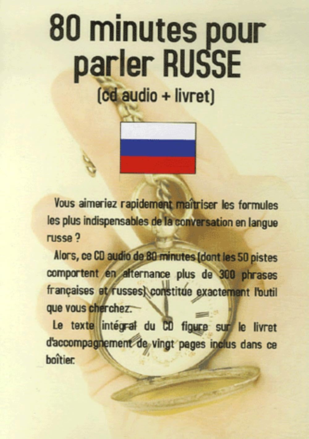 80 minutes pour parler russe (1CD audio) Non-fiction