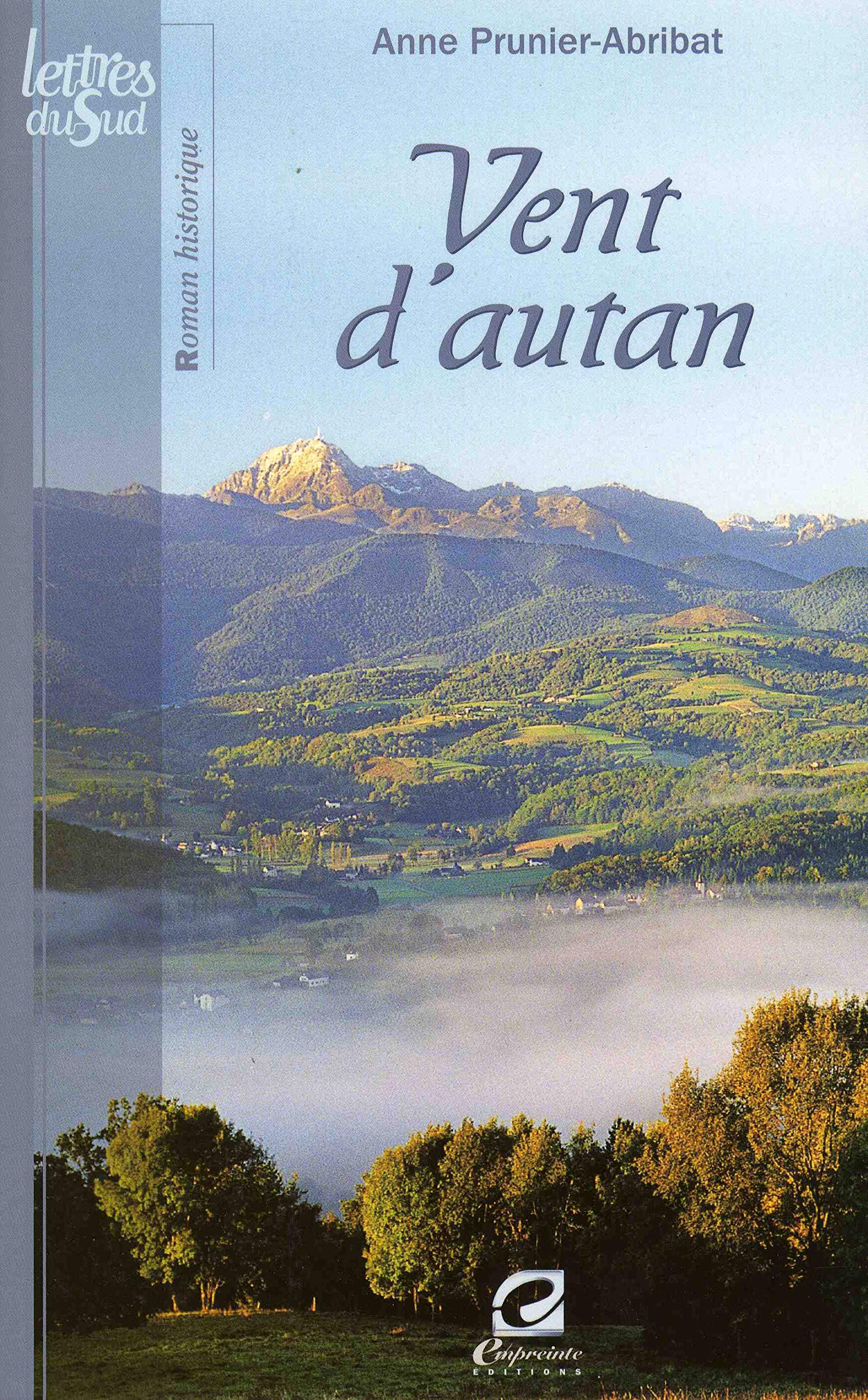 Vent d'autan - roman book