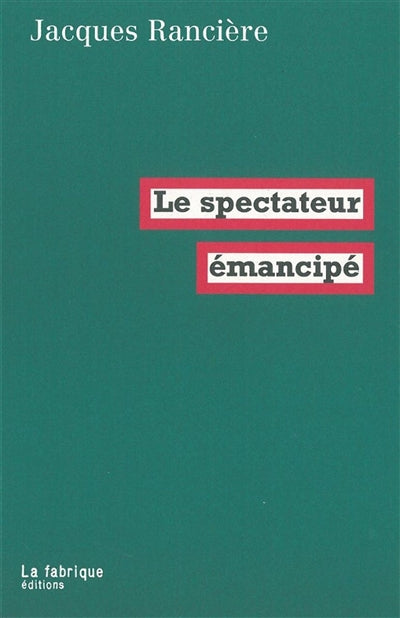 Product Image: Le spectateur émancipé