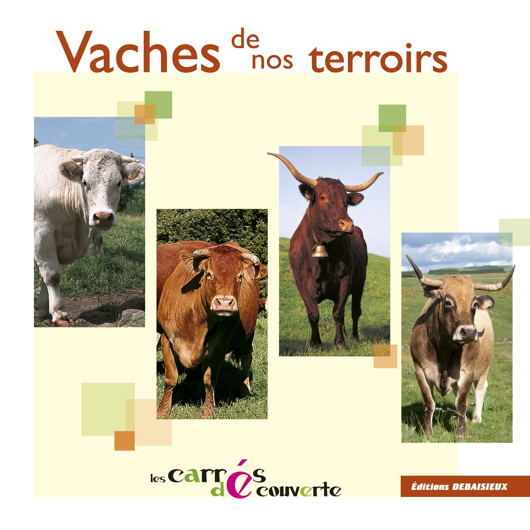 Vaches de nos terroirs - les carrés Découvertes book