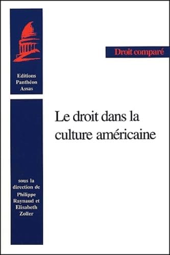 Le droit dans la culture Américaine book