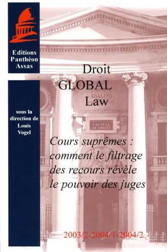 COURS SUPRÊMES : COMMENT LE FILTRAGE DES RECOURS RÉVÈLE LE POUVOIR DES JUGES book