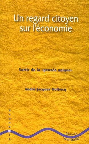 Un regard citoyen sur l'économie book