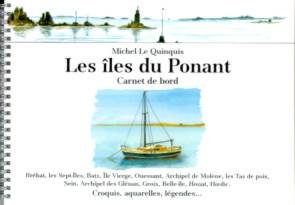Les îles du Ponant : Croquis, aquarelles, légendes book