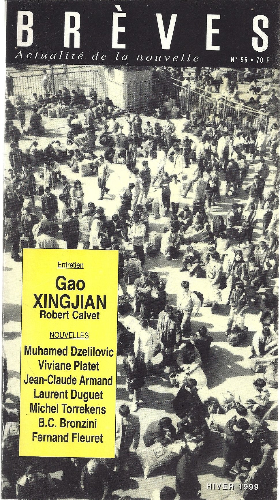 Brèves, N° 56, hiver 1999 : Gao Xingjian book