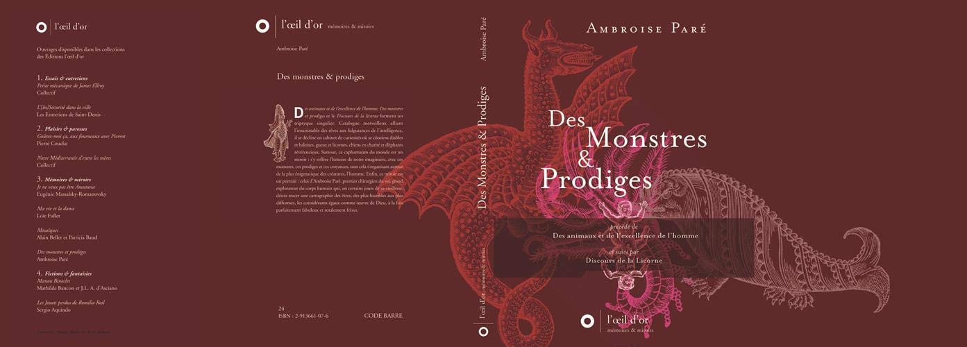 Des Monstres et prodiges+Discours de la licorne+Des Animaux et de l'excellence de l'homme Books
