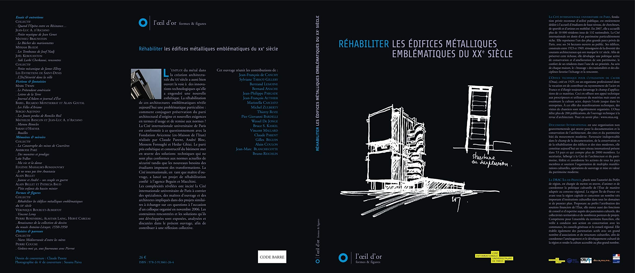 Réhabiliter les édifices métalliques emblématiques du XXe siècle Books