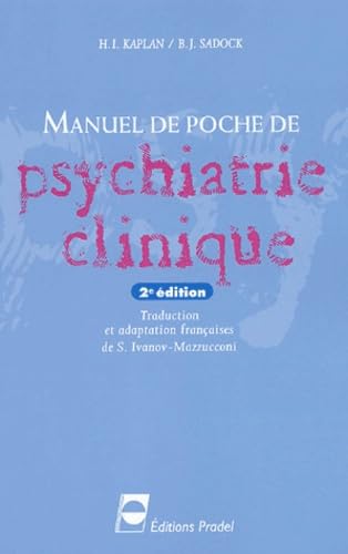 Manuel de poche de psychiatrie clinique Medicine