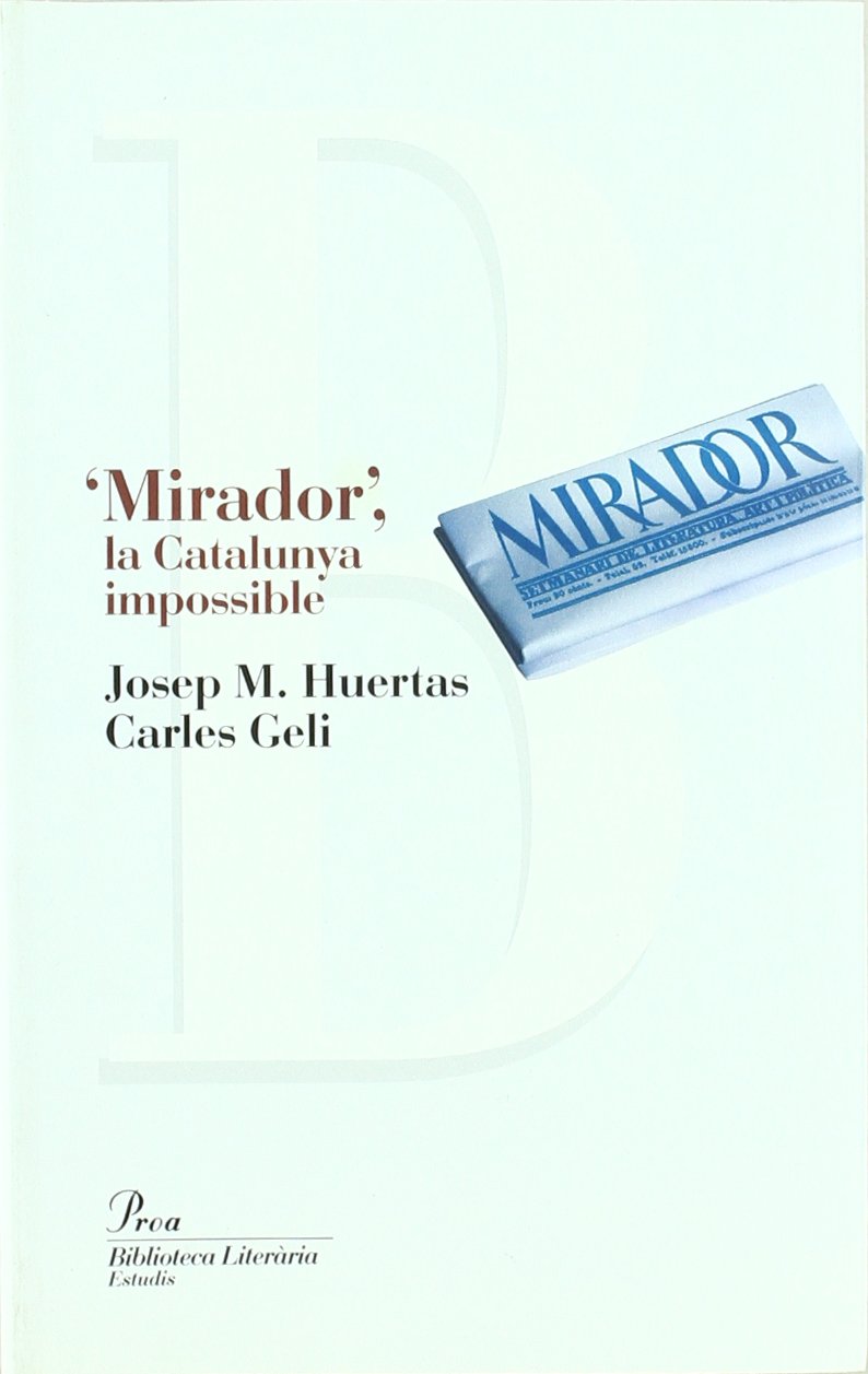 Mirador', la Catalunya impossible book