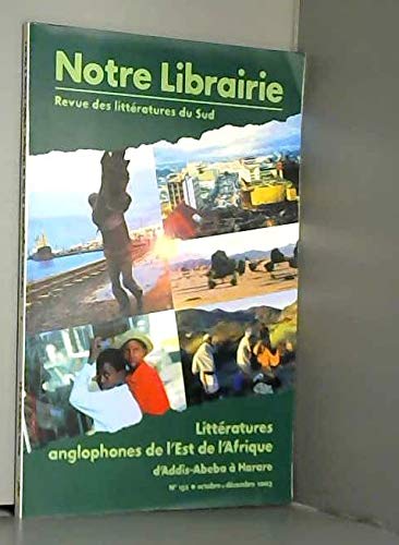 152- Littératures Anglophones de l'Est de l'Afrique/ d'Addis-Abeba a Harare Books