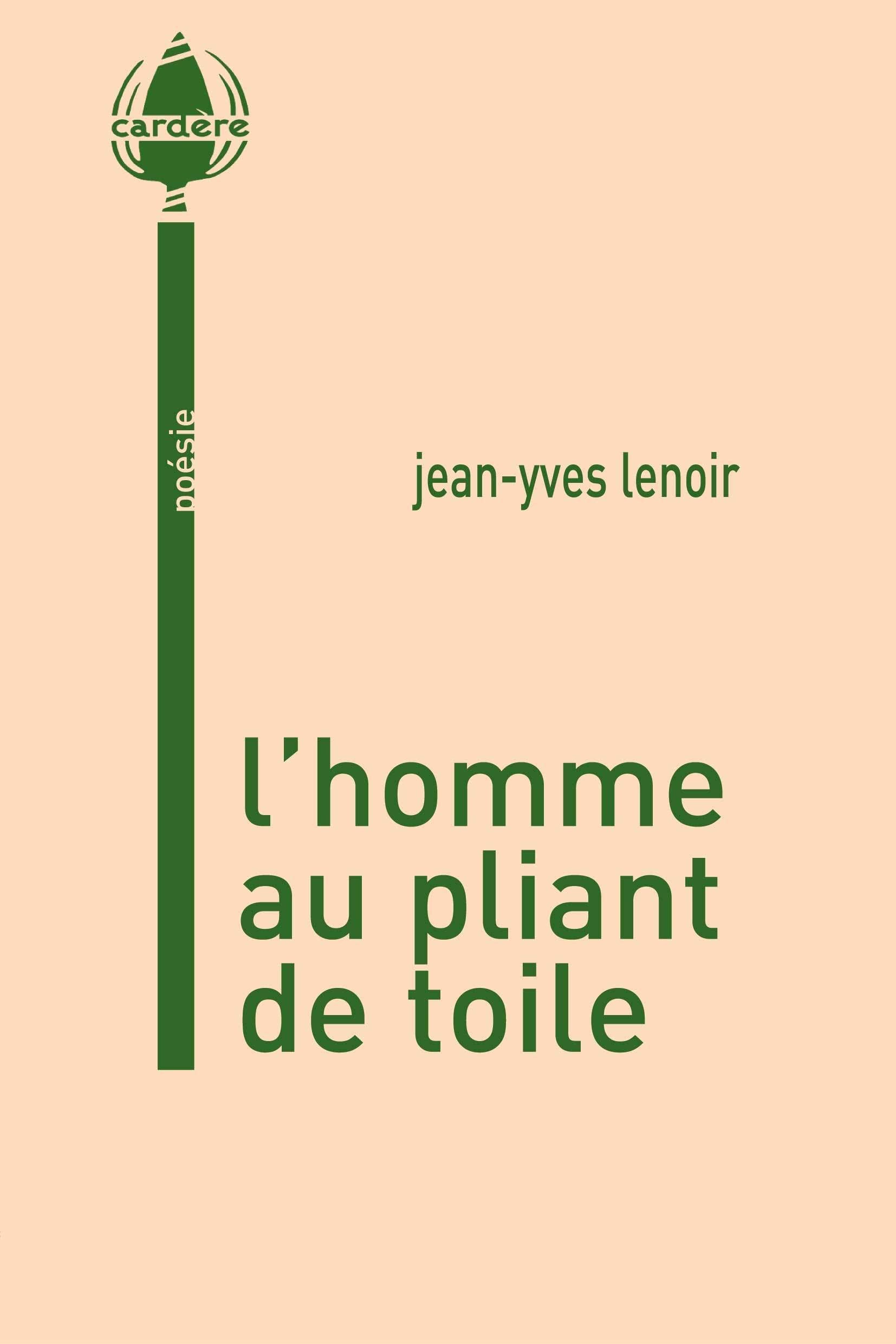 L'homme au pliant de toile book