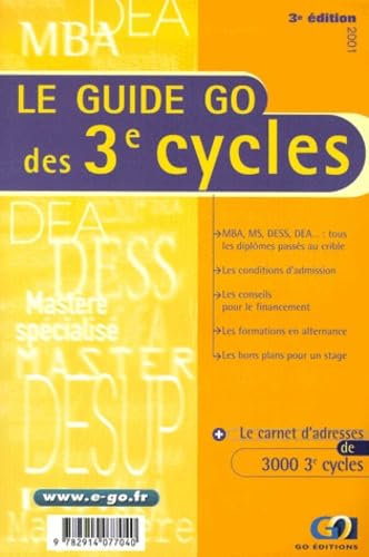 Le Guide Go Des 3emes Cycles. 3eme Edition, 2001 book