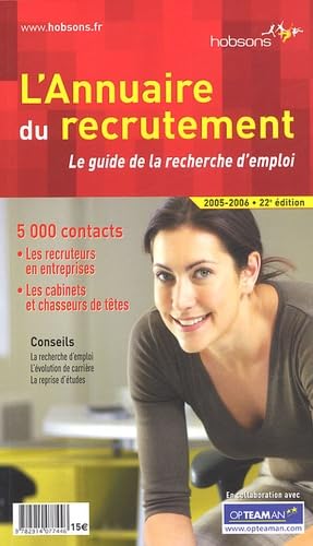 L'Annuaire du recrutement: Le guide de la recherche d'emploi book