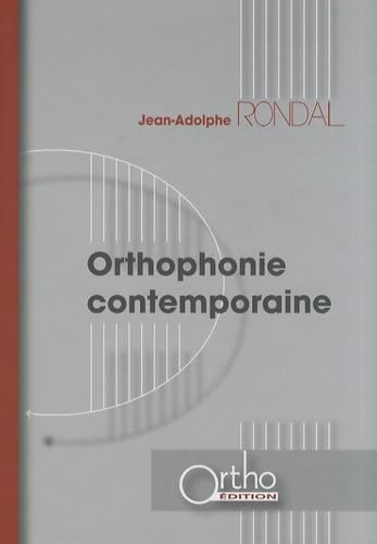 Orthophonie contemporaine Books
