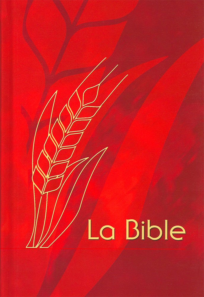 Bible Semeur 2000, couverture rigide quadri rouge Books